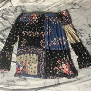 Off the shoulder shirt